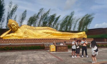 Recline Buddha Temple Bintan, reclining Buddha Bintan, Bintan Buddhist temple, Bintan spiritual tourism, Vihara Ksitigarbha Bodhisattva,