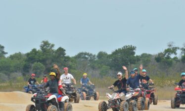 blue lake sand dunes bintan