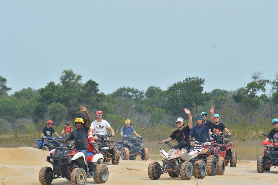 blue lake sand dunes bintan