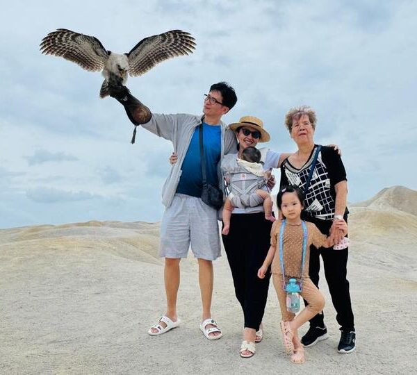 blue lake sand dunes bintan