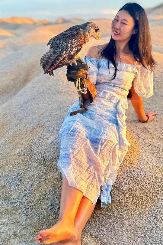 blue lake sand dunes bintan