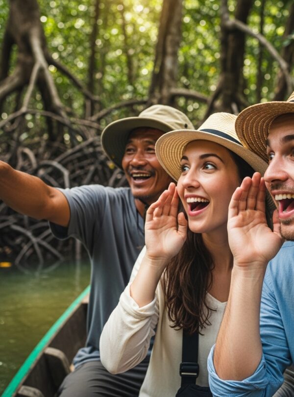 Bintan mangrove tour Bintan fireflies tour mangrove river cruise Bintan fireflies night tour Bintan Bintan nature tour eco tour Bintan Bintan river safari things to do in Bintan at night Bintan wildlife experience mangrove and fireflies Bintan