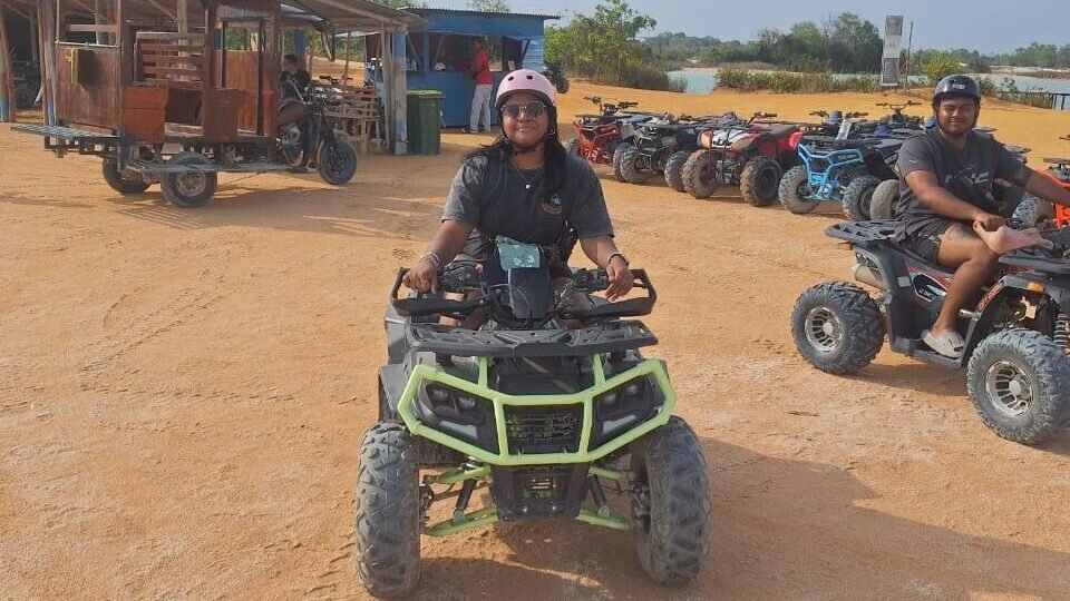 Bintan ATV adventure ATV ride Bintan off-road adventure Bintan Bintan quad bike tour ATV with guide Bintan Bintan outdoor activities adventure tour Bintan jungle ATV Bintan things to do in Bintan adventure Bintan quad biking experience